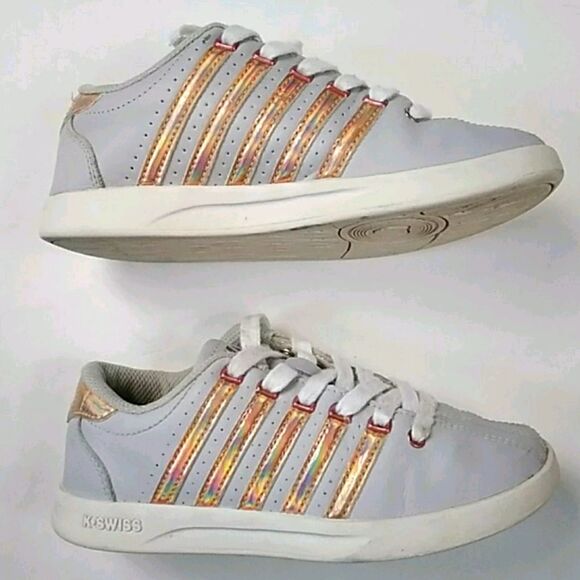 K.SWISS TINIS SHOES SIZE 2 - Picture 4 of 12